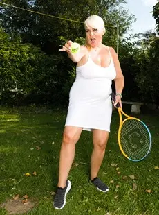 AuntJudys Christina Daytime Outdoors Tennis Masturbation x163 6016px Nov 8 2019