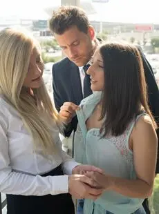 Hot Married Couple Provoke Teen Jimena Lago To Join Them For Threesome Sex
