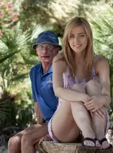 Old Man With Glasses Got Blowjob And Fucked Cute Teen Babe Abigail Johnson