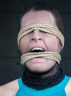 Redhead Sex Slave Barbary Rose Is Restrained By Ropes During Bdsm Play