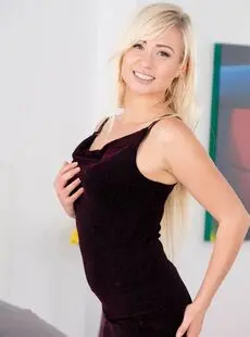Sexy Blonde Gabi Gold Seduces Her Father In Law In A Little Black Dress