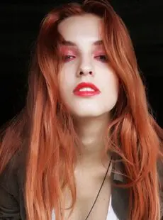 Sultry Sexy Redhead Kira W Fondled Natural Tits In Erotic Outdoor Striptease
