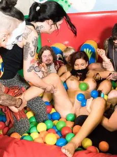 Tattooed Slut Amina Danger Gets Humiliated And Fucked In A Ball Pit 20551047