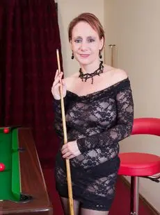 Natural Hairy Women Tiffanyt Pooltable
