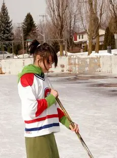 Young Girls Sweet Hockey Girl April 2006