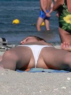 Girls Sunbathing On The Beach Beach Photo 04 04 2020 0259
