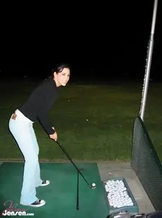 Jelena Jensen Celebrity Golf Tourny