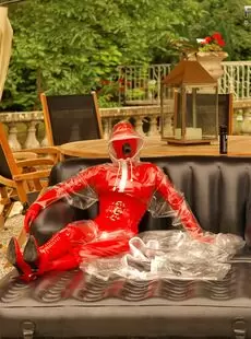 Red Rubber and Plastic Fun