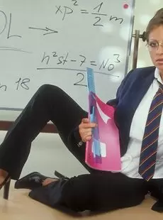 Monika Schimkova Sexy Strict Teacher