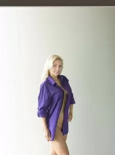 Nude Muse Jenni Purple Shirt
