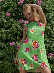 Stunning18 Cliantha M Flower Dress and Sand