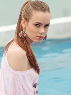 GeorgeModels Elizaveta Prohorenko Set 10 And Her Wet Shirt In A Pool In Thailand x120 124648016