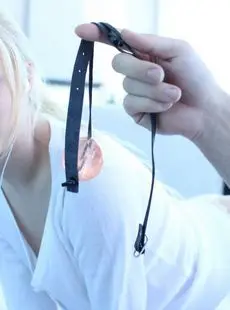 18 Year Old Blonde Girl Learns All About Bondage From Her Older Boyfriend