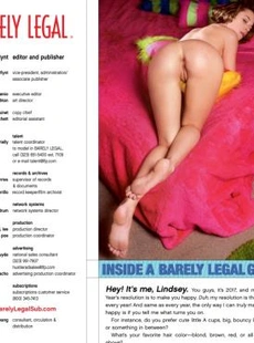 Magazine Barely Legal 2017 01
