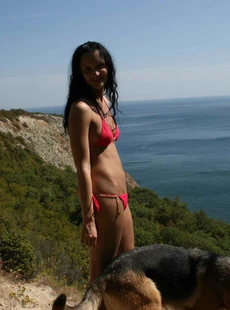 AMALAND very hot beach girl