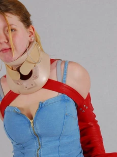 GirlAsylum GA 159 Kylie Armbinder And Neck Brace 2010 10 23