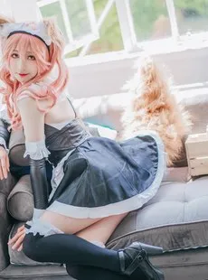 Cosplay Rabbit Play Movie Vol.047 Maid Tamamo Mae