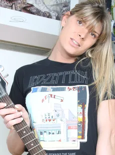 TransexualFun Angelina Torres Shemale with her Guitar x132 122816164