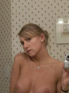 AMALAND naked housewifeelfshooting inside the bathroo