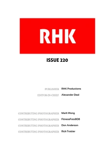 Magazine RHK Magazine Issue 220 Spring Sexy 2021
