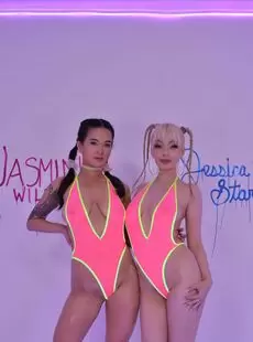 20220503 NaughtyAmerica Jasmine Wilde Jessica Starling Real Pornstars Big tits duo Jasmine Wilde Jessica Starling show you 205x 05022022