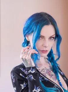 Suicide Girls Riae Blue Reflection