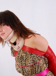 GirlAsylum GA 086 Demi Armbinder And Neck Brace 2009 05 30