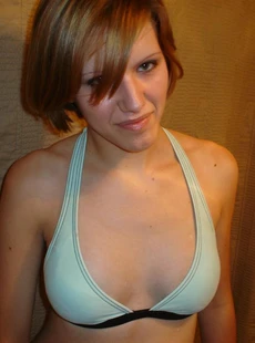 AMALAND redheadhows her new tits