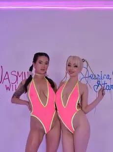 20220503 NaughtyAmerica Jasmine Wilde Jessica Starling Real Pornstars Big tits duo Jasmine Wilde Jessica Starling show you 205x 05022022