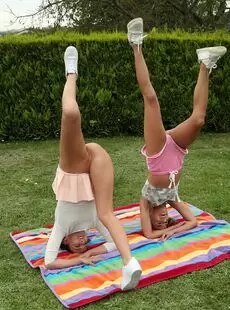 ALSScan Eveline Dellai Katy Rose Lesbian Acrobatics