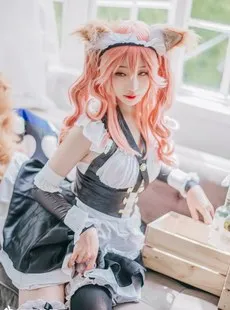 Cosplay Rabbit Play Movie Vol.047 Maid Tamamo Mae