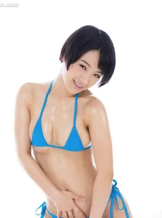 LegsJapan Ai Mukai Blue Bikini Show 122564797