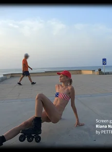 Hegre Art Riana Naked On Rollerblades 25x 3840px 13 Sep 2022