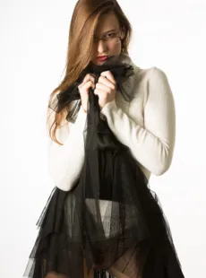 Monika Black Skirt