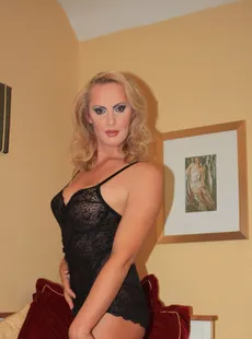 TransexualFun Alison Dale Shemale Alison Dale in black lingerie x78 122814758
