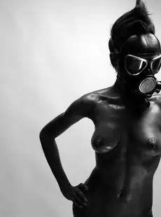 NeoNasty Gas Mask Fetish   Cedez Slick   x70