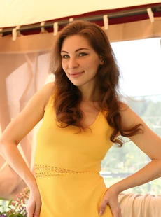 YELLOW DRESS GALINA A by VOLKOV Teenexy Girl Photo Album