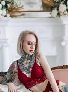 Nerwen Photo Album Lady In Red Suicidegirls