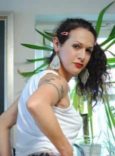 TransexualFun Nicole Montero Nicole Montero getting naked in the kitchen x105 122820935