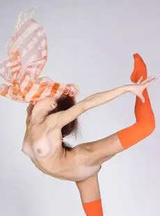 Leggy Euro Babe Matilda Bae Modeling In Long Socks For Glamour Photo Shoot