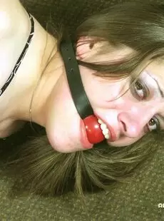 Aaabonageco Paige Slut On The Floor Hogtied