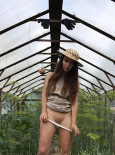 Stunning18 Re Nicole V Naked In The Greenhouse 168 Photos Oct 23 2022