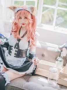 Cosplay Rabbit Play Movie Vol.047 Maid Tamamo Mae