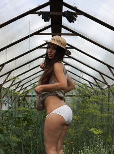 Stunning18 Re Nicole V Naked In The Greenhouse 168 Photos Oct 23 2022