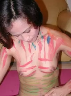 Finger Painting Asia Japan