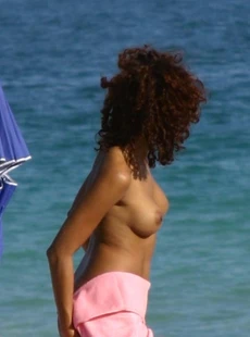 AMALAND Drunk Girls Topless At The Beach 2