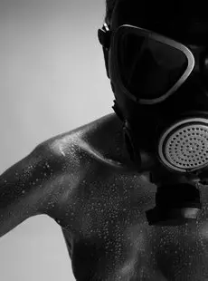 NeoNasty Gas Mask Fetish   Cedez Slick   x70