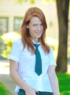 Ftvgirls Lacie Schoolgirl In Green 1600