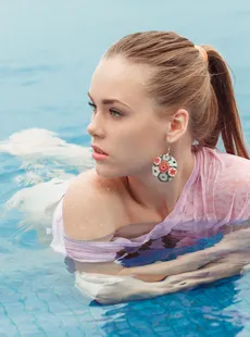 GeorgeModels Elizaveta Prohorenko Set 10 And Her Wet Shirt In A Pool In Thailand x120 124648016