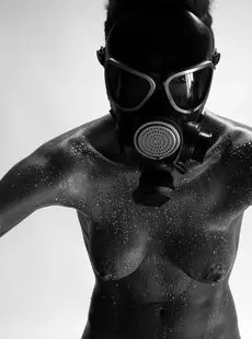 NeoNasty Gas Mask Fetish   Cedez Slick   x70